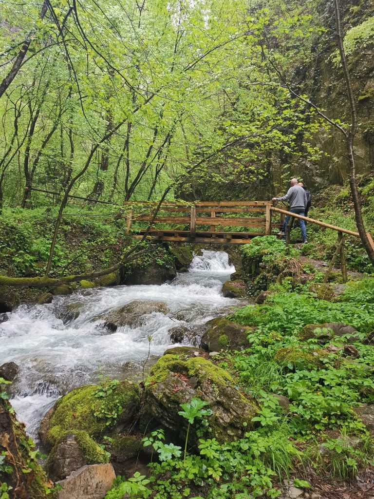 Weg naar Duf waterval